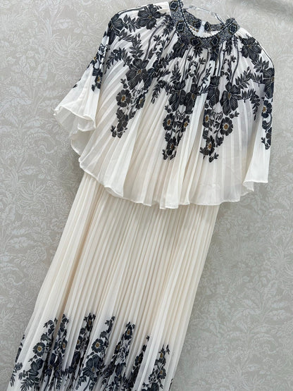ZIMMER LACE OVERLAY DRESS WITH SMALL STAND COLLAR 269305