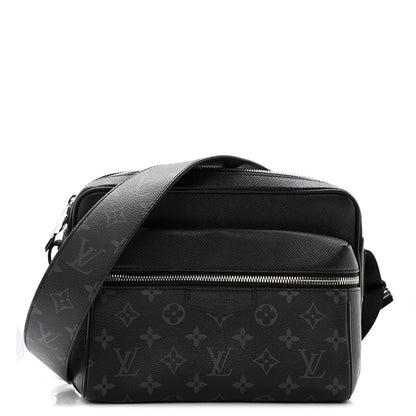 Taiga Monogram Eclipse Outdoor Messenger Black
