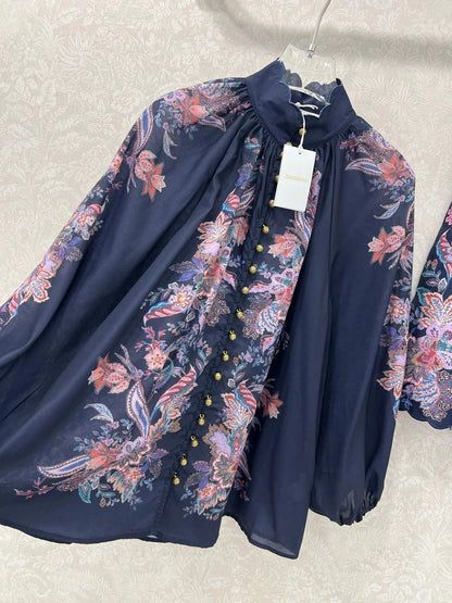 ZIMMER ELEGANT PRINTED OUTFIT SET