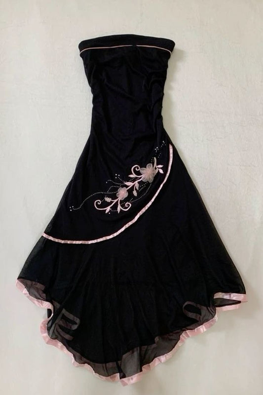 Black Fashion Dresses Birthday Prom Gowns