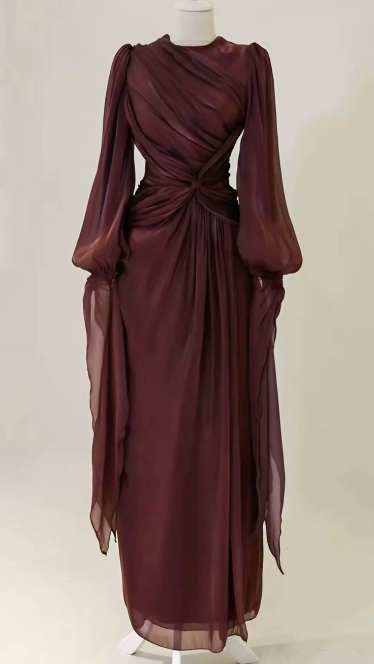 Burgundy Prom Dresses A Line Long Prom Gown
