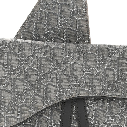 Oblique Mens Saddle Bag Grey