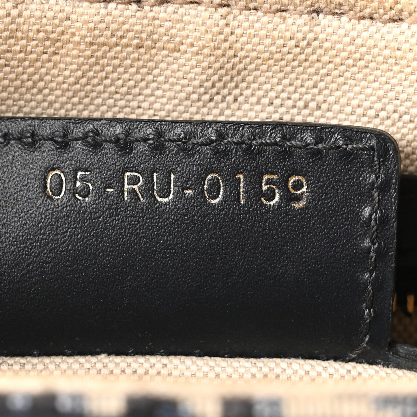 Oblique Saddle Bag Blue