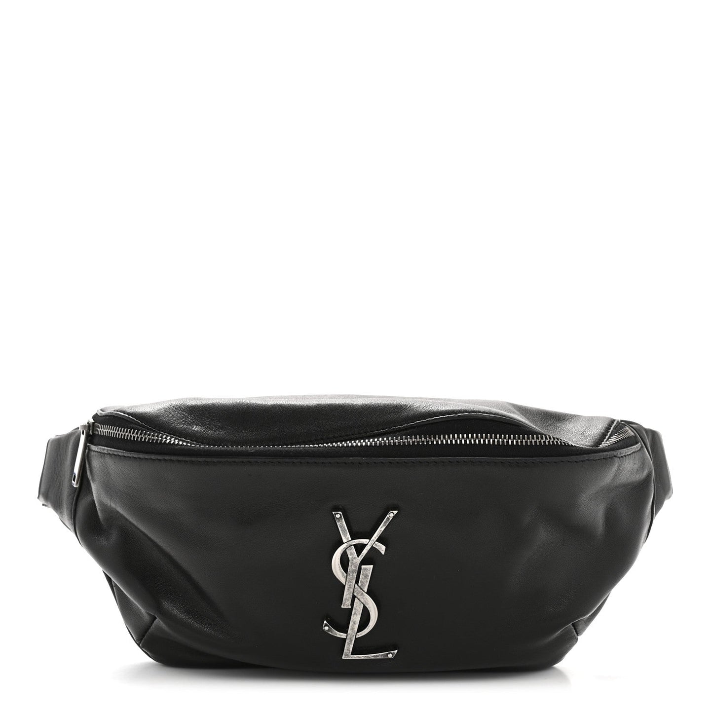 Calfskin Monogram Belt Bag Black