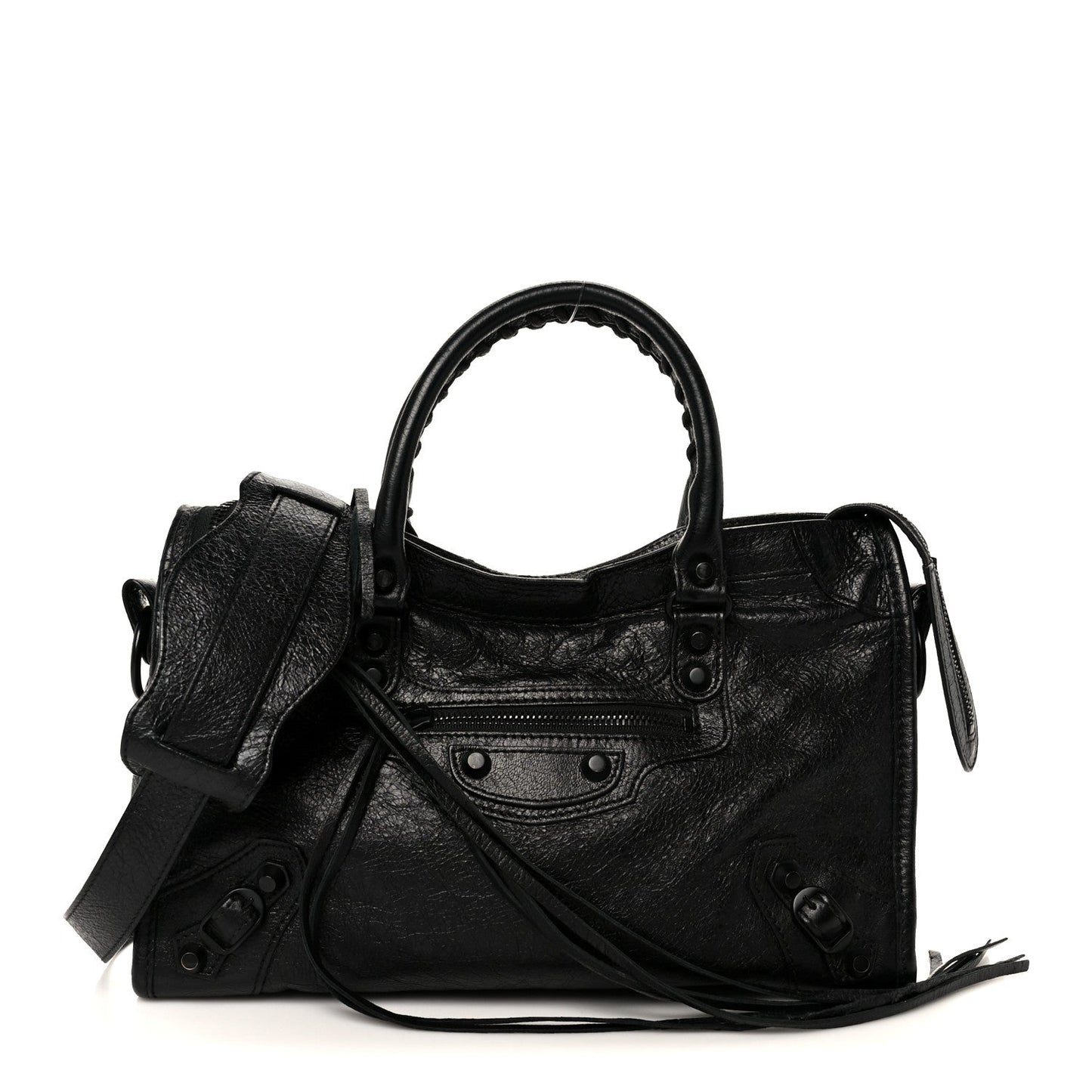 Agneau Arena Classic Black Hardware S City Black