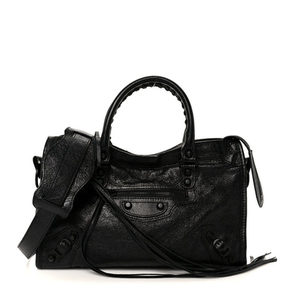 Agneau Arena Classic Black Hardware S City Black