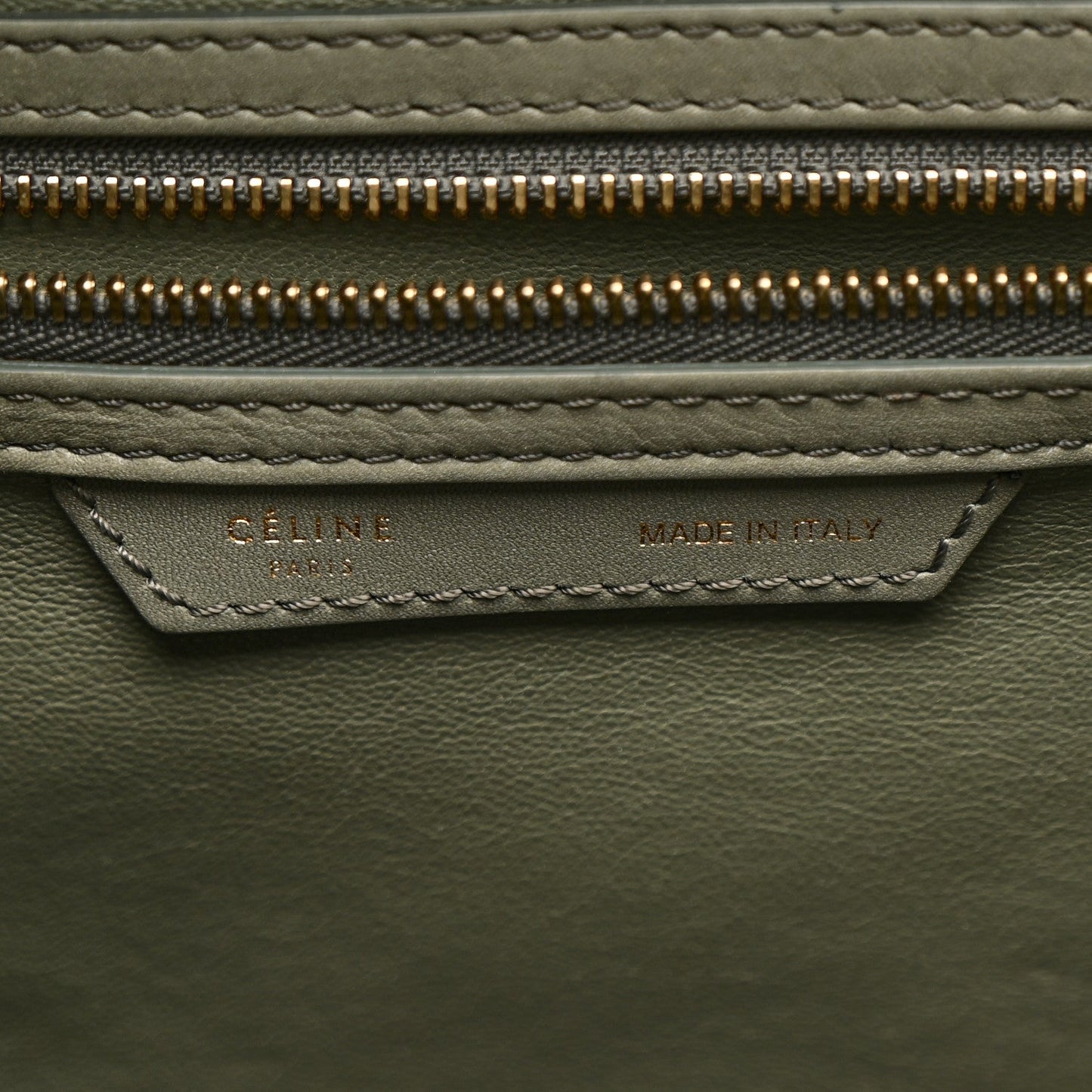 Smooth Calfskin Mini Luggage Almond