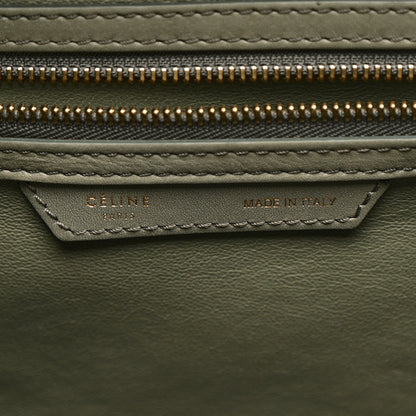 Smooth Calfskin Mini Luggage Almond