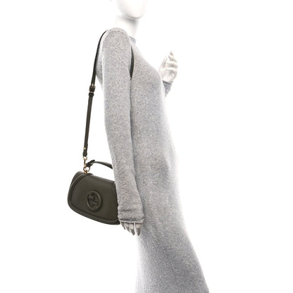 Roxy Calfskin Blondie Top Handle Bag Luscious Green