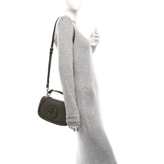 Roxy Calfskin Blondie Top Handle Bag Luscious Green