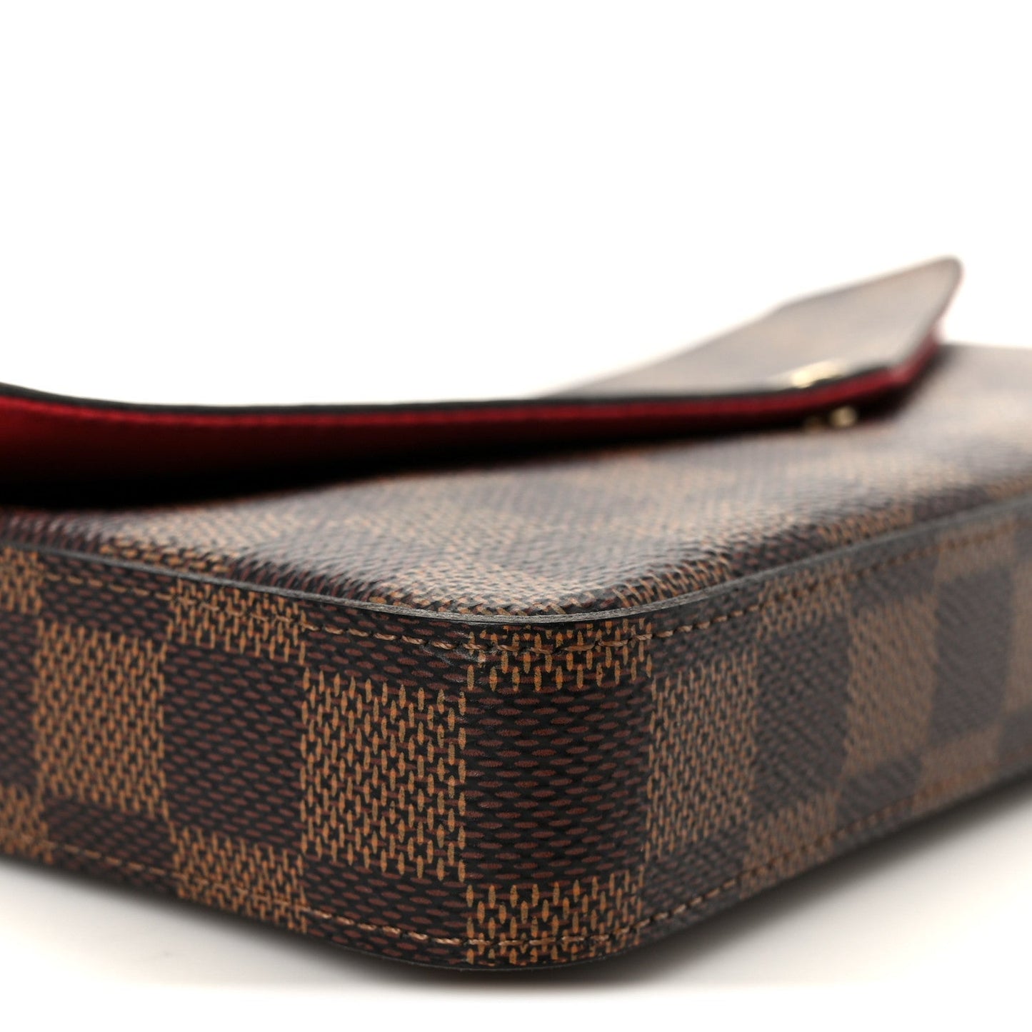 Damier Ebene Pochette Felicie Chain Wallet