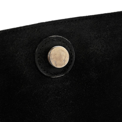 Grained Calfskin Mini Belt Bag Black