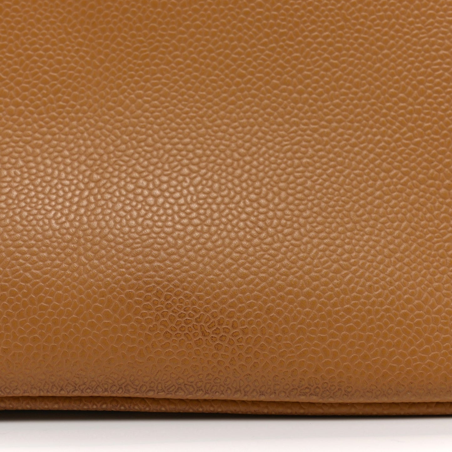 Caviar Quilted Medallion Tote Beige
