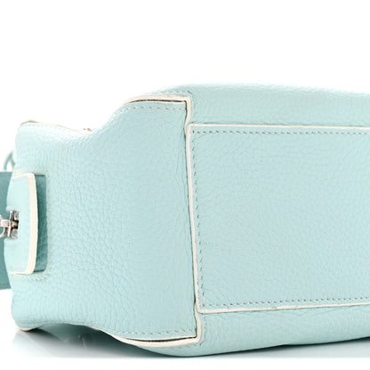 Taurillon Soft Mini Cool Box Satchel Light Blue
