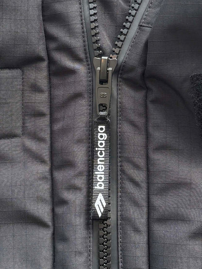 Balenciaga 25 Sports Jacket Black Polyester 0030