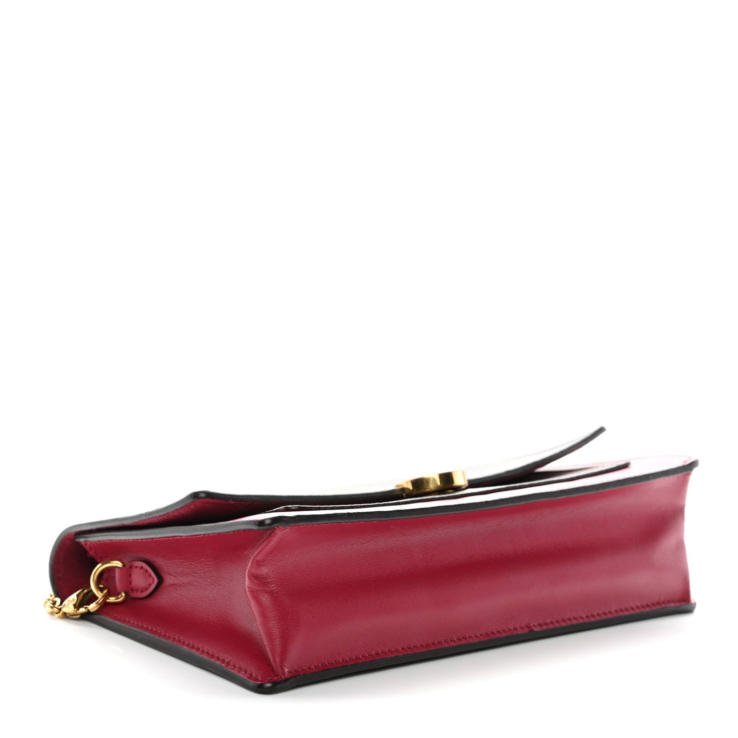 Monogram Flore Chain Wallet Fuchsia