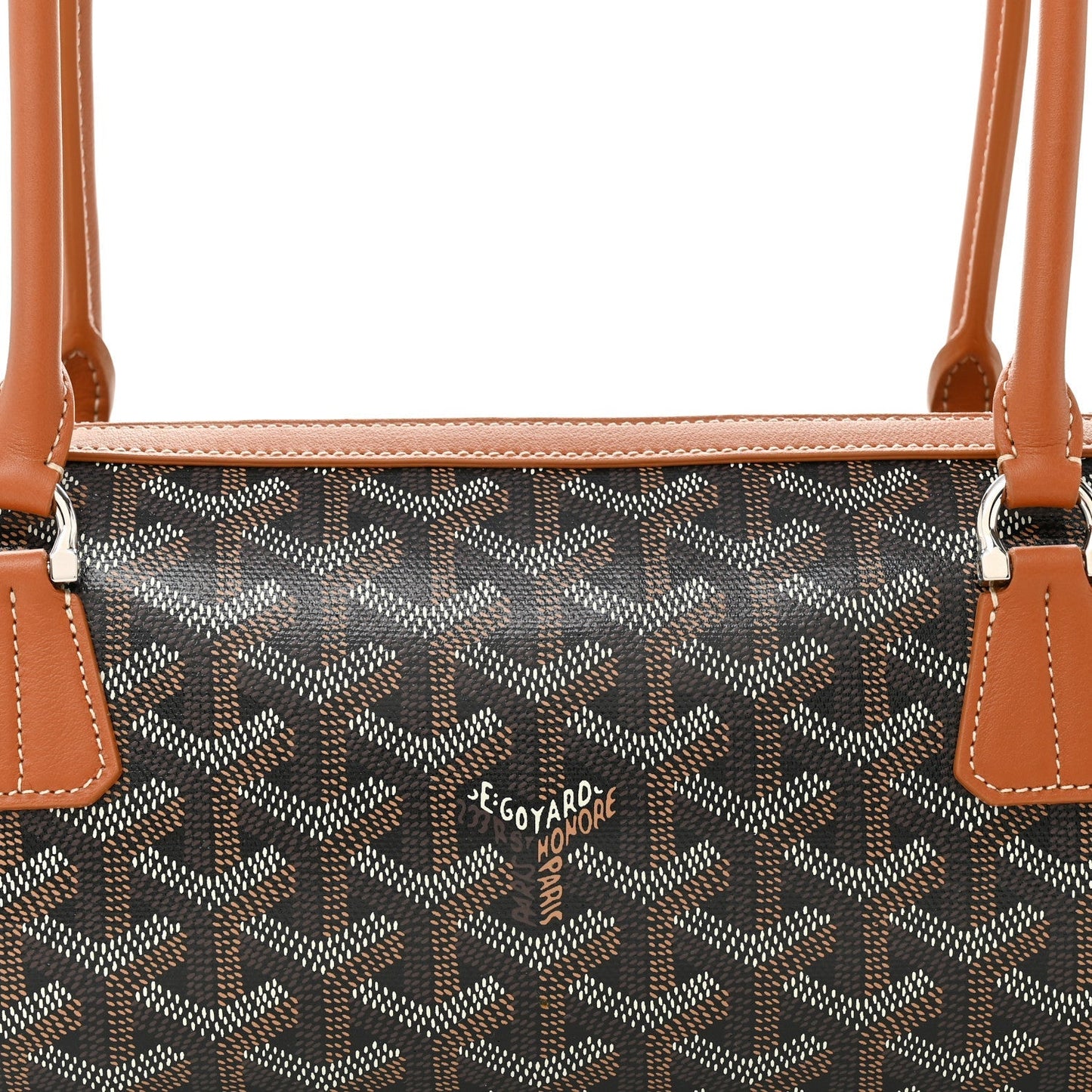 Goyardine Bonbonnière Bag Black Gold