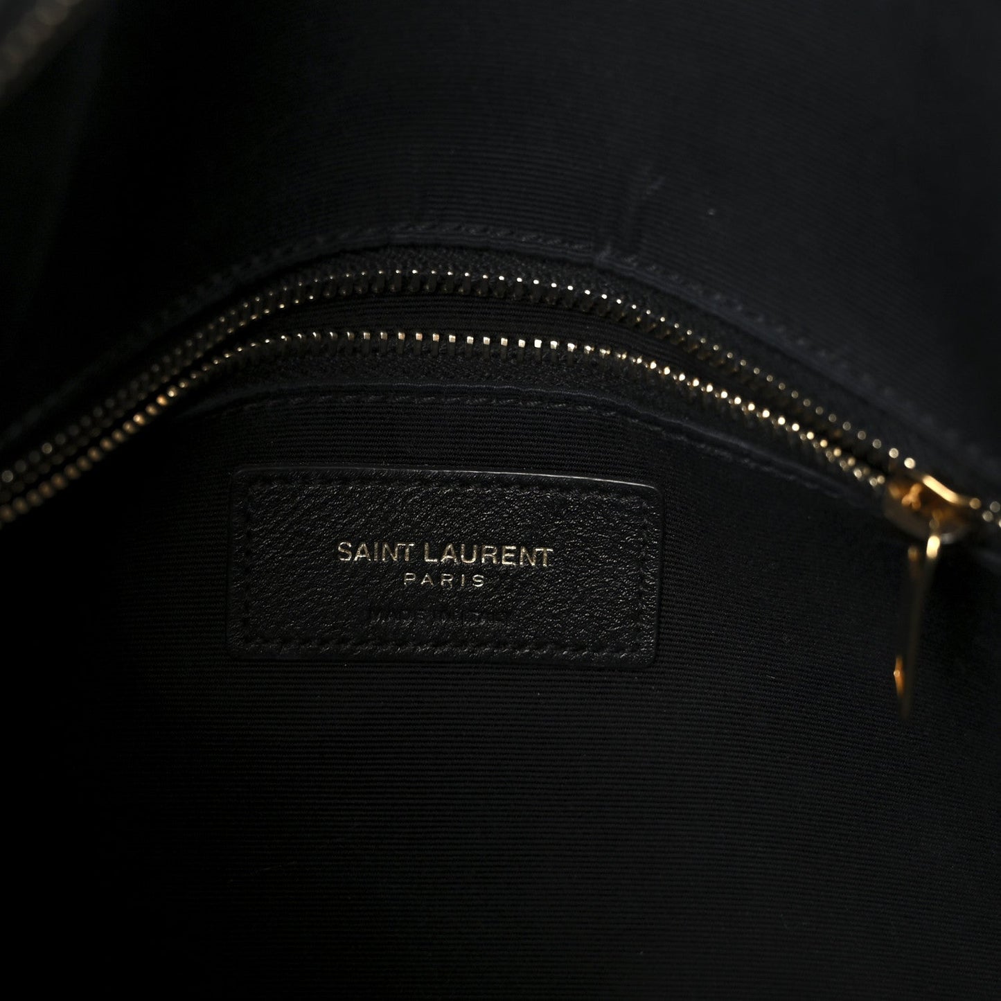 Lambskin Quilted Le Maillon Chain Strap Crossbody Black
