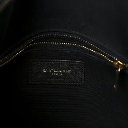 Lambskin Quilted Le Maillon Chain Strap Crossbody Black