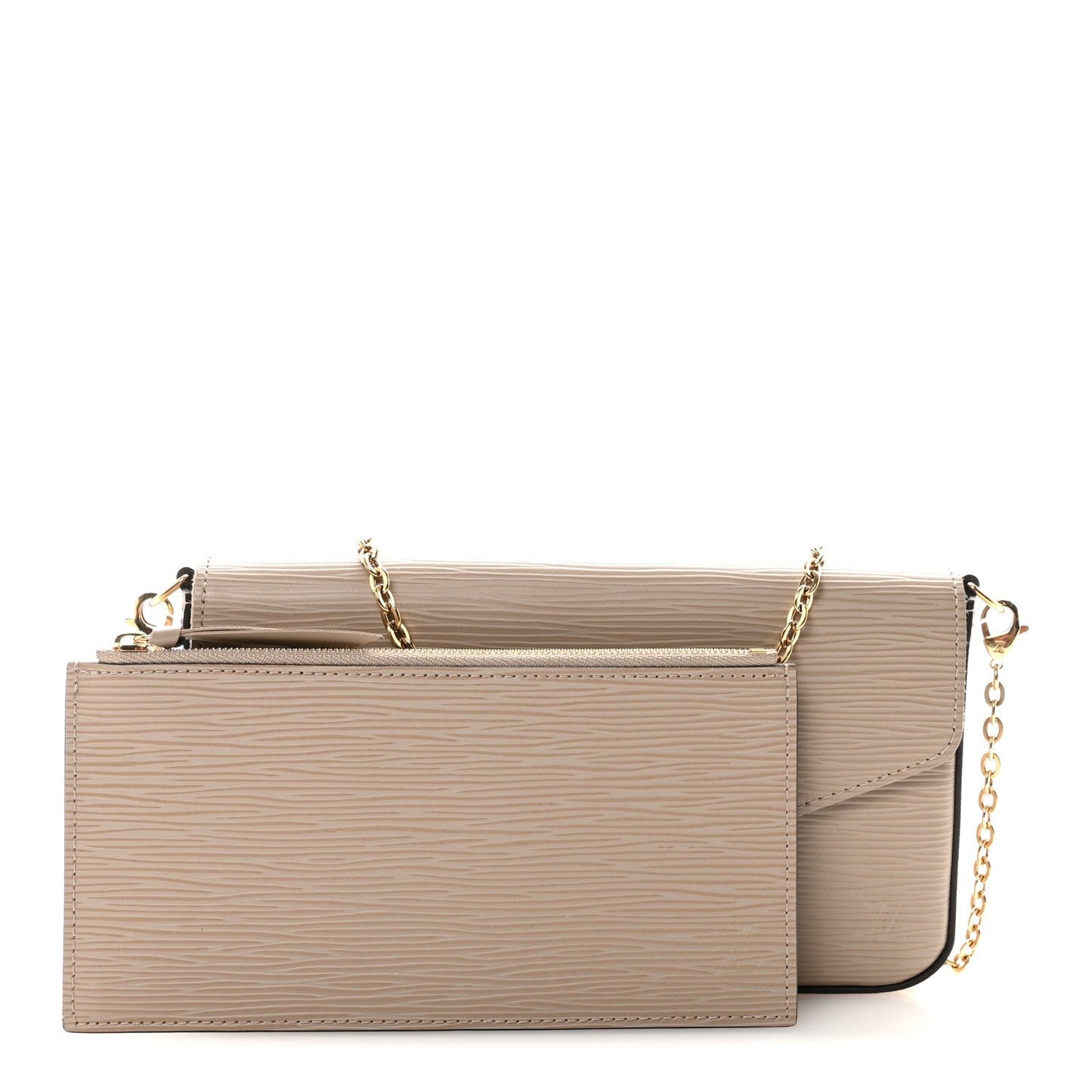 Epi Felicie Pochette Chain Wallet Galet