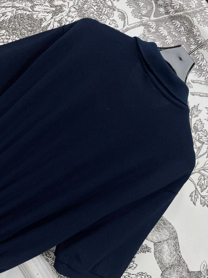 MIU POLO DRESS NAVY BLUE 274598