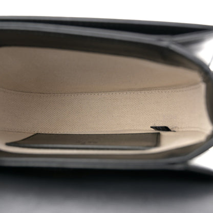 Azalea Calfskin Mini Horsebit 1955 Rounded Shoulder Bag Black