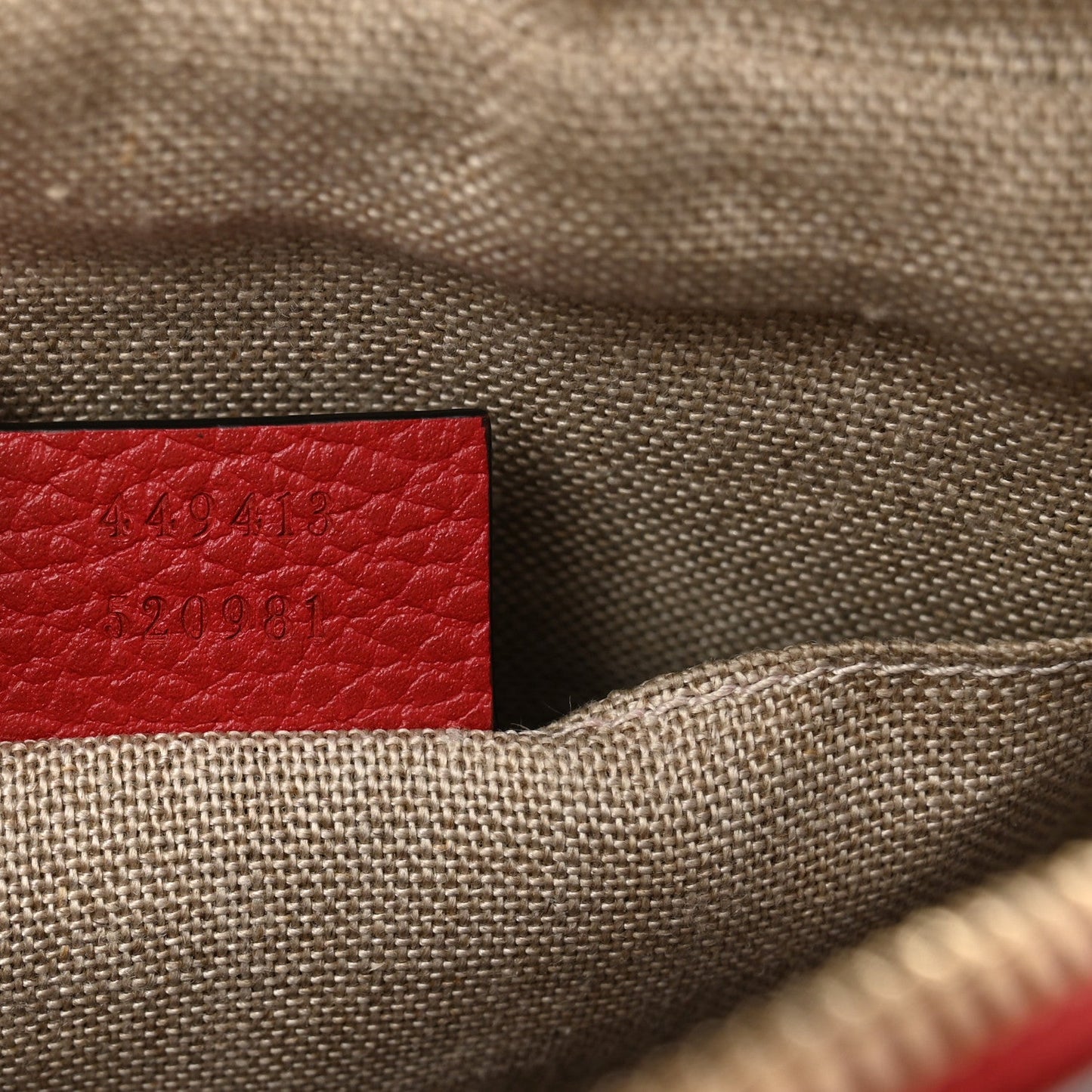 Monogram Mini Bree Messenger Bag Red