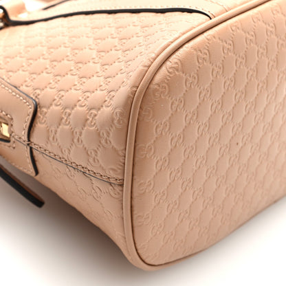 Soft Microguccissima Mini Dome Bag Camelia