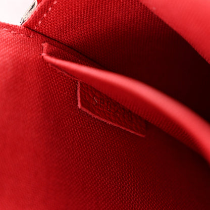 Empreinte Pochette Felicie Chain Wallet Scarlet