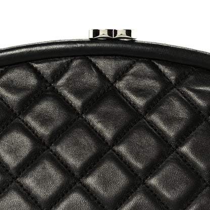 Lambskin Quilted Timeless Clutch Black