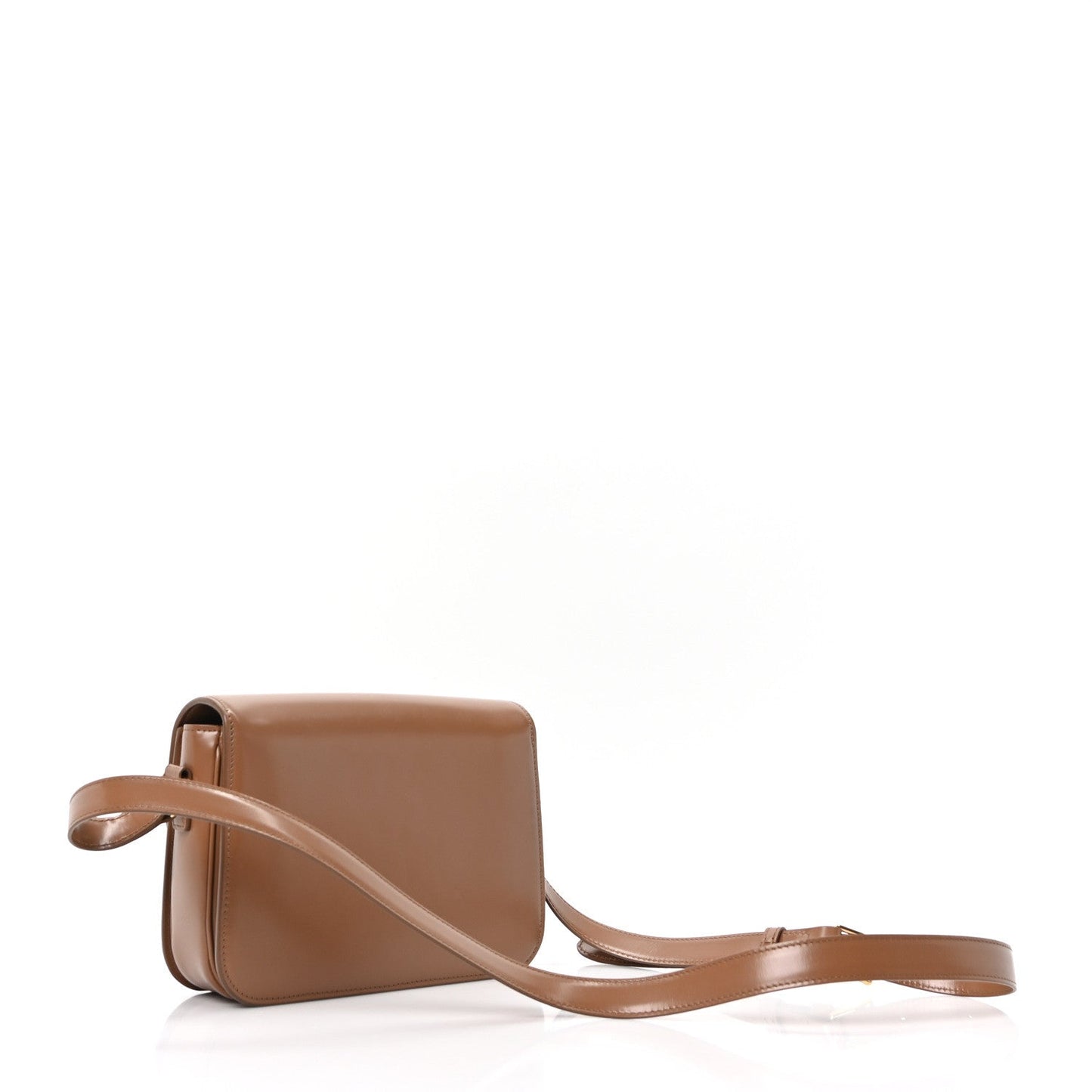 Shiny Calfskin Medium Triomphe Bronze