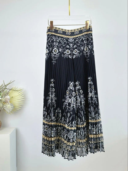 ZIMMERMANN PLEATED FLARED PANTS 270194