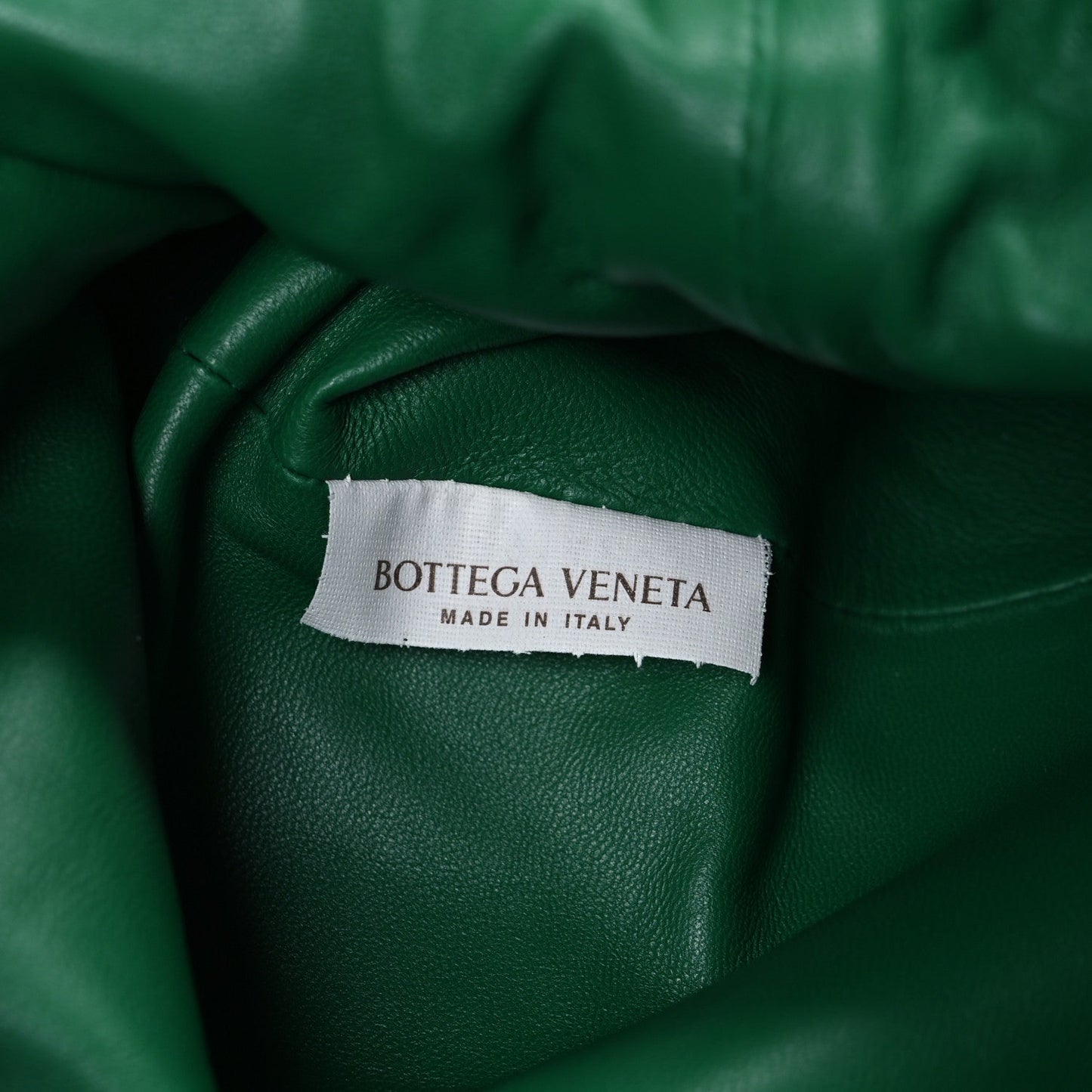 Nappa Maxi Intrecciato The Pouch Oversized Clutch Racing Green