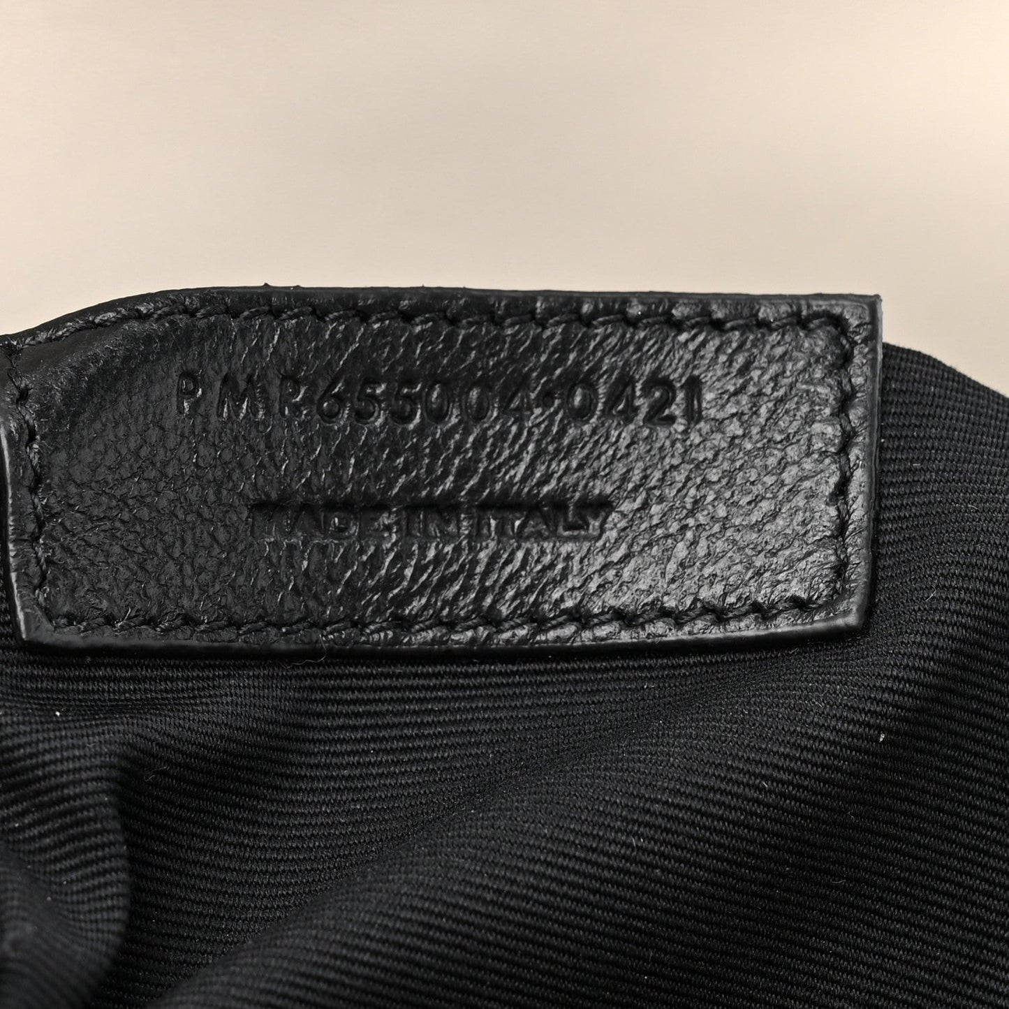 Lambskin Quilted Sade Puffer Envelope Clutch Crema Soft