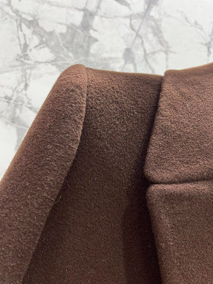 YSL 25S LONG CASHMERE COAT STYLE 30