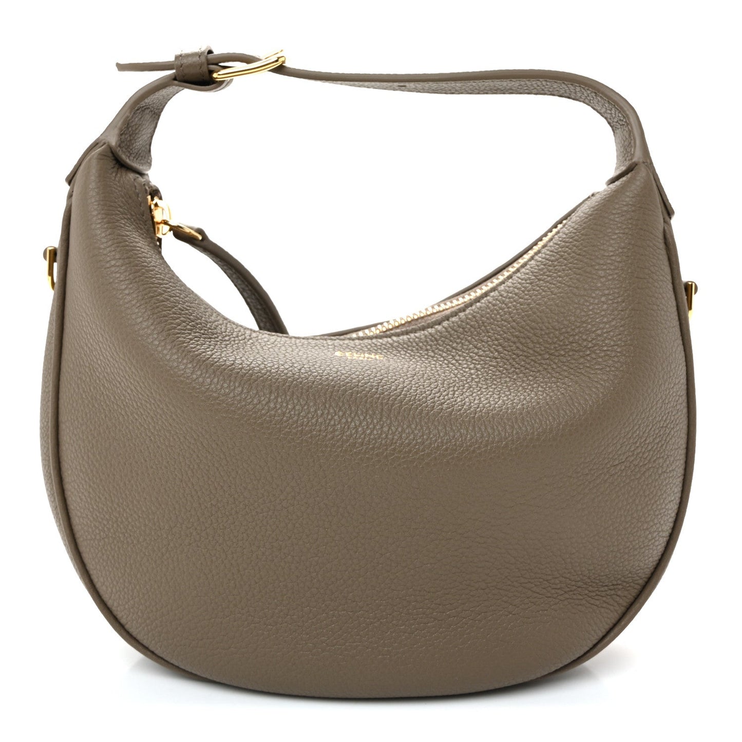 Supple Grained Calfskin Teen Lulu Shoulder Bag Souris