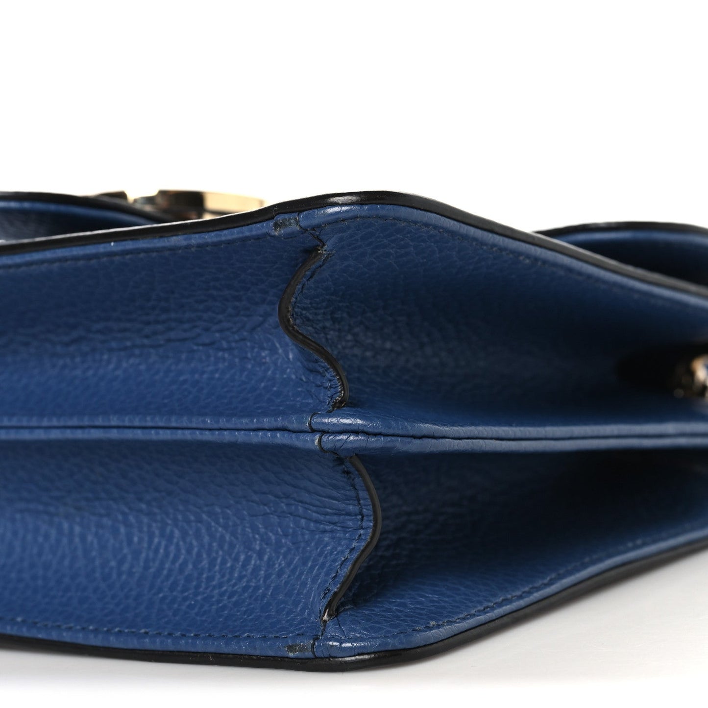 Dollar Calfskin Small Interlocking G Shoulder Bag Caspian