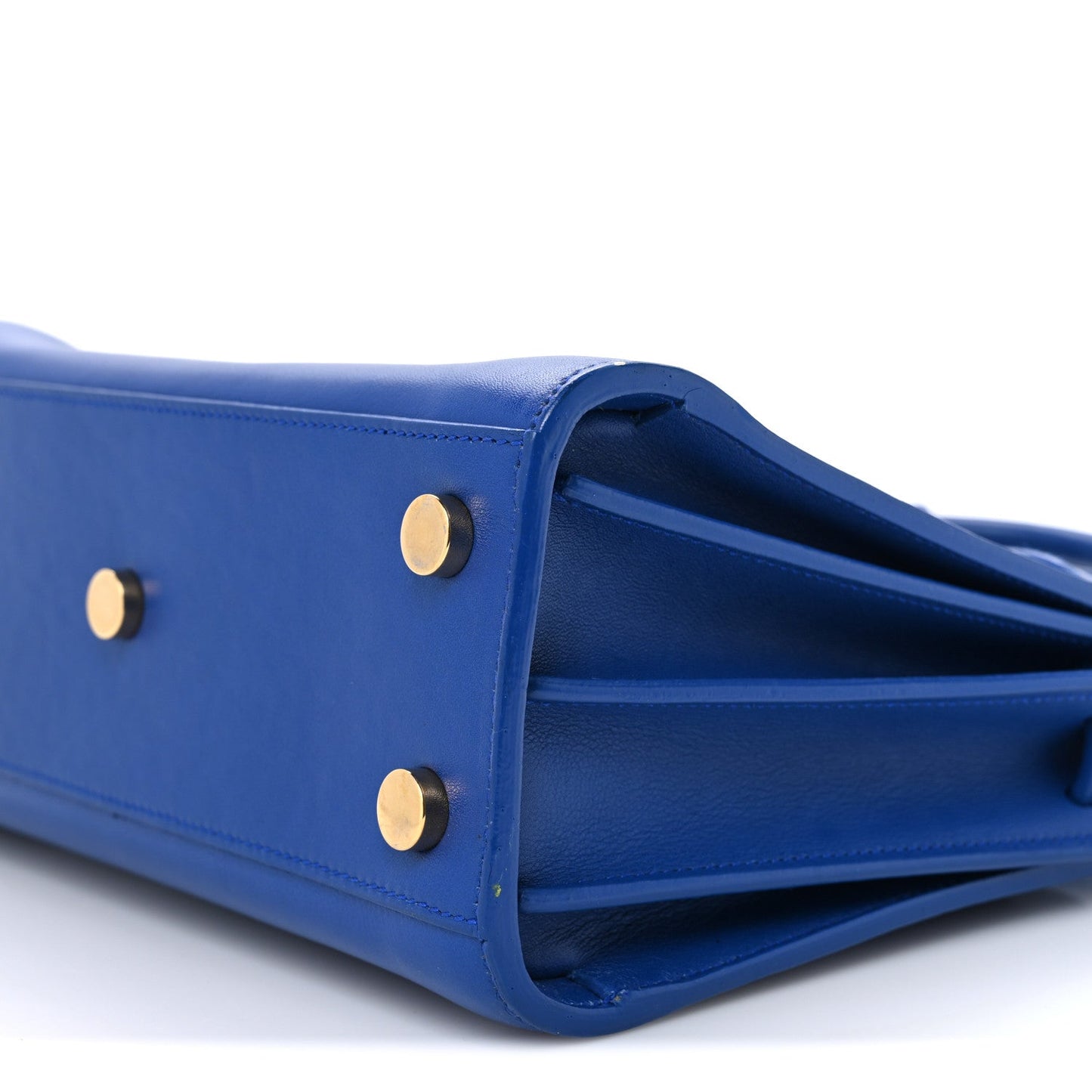 Calfskin Nano Sac De Jour Royal Blue