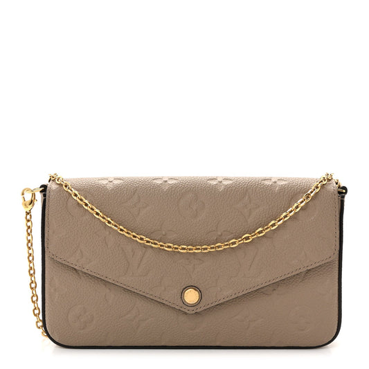 Empreinte Pochette Felicie Chain Wallet Tourterelle
