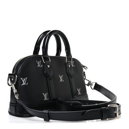 Blason Calfskin Monogram East West Alma Black