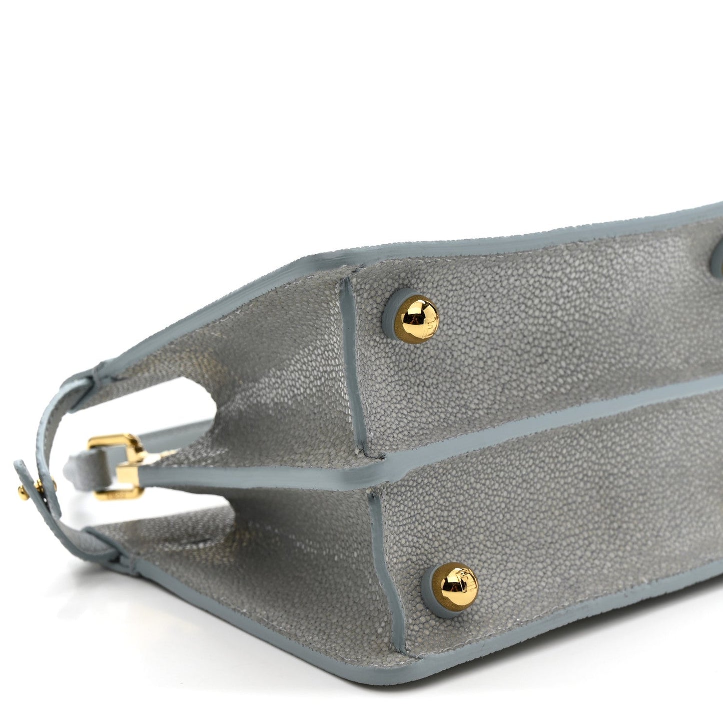 Stingray Shiny Nappa Petite Peekaboo I SEE U Satchel Anice