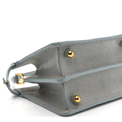 Stingray Shiny Nappa Petite Peekaboo I SEE U Satchel Anice