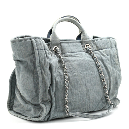 Denim Medium Deauville Tote Light Blue