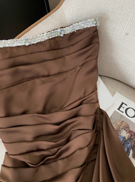 Chic Ball Gowns Brown Homecoming Dresses 16Th Birthday Outfits