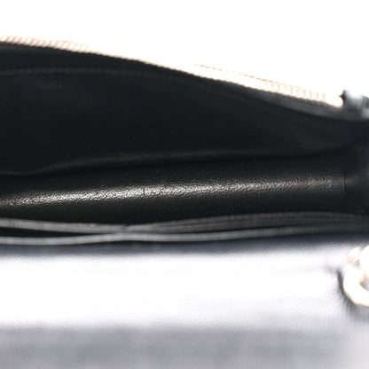 Grain De Poudre Classic Monogram Kate Tassel Chain Wallet Black