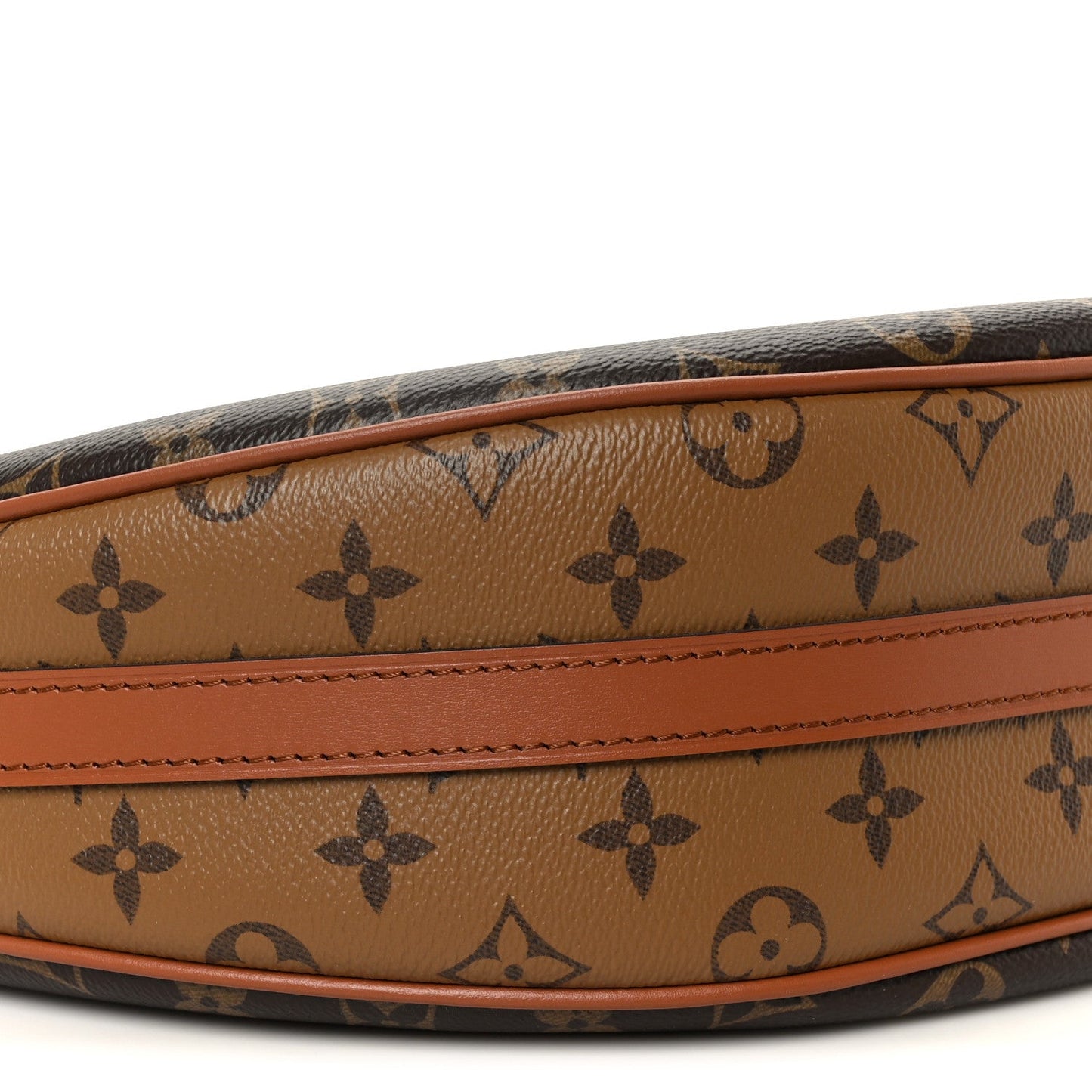 Reverse Monogram Loop Hobo