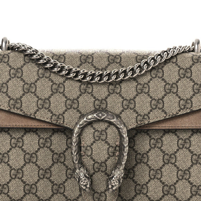 GG Supreme Monogram Small Dionysus Shoulder Bag Taupe