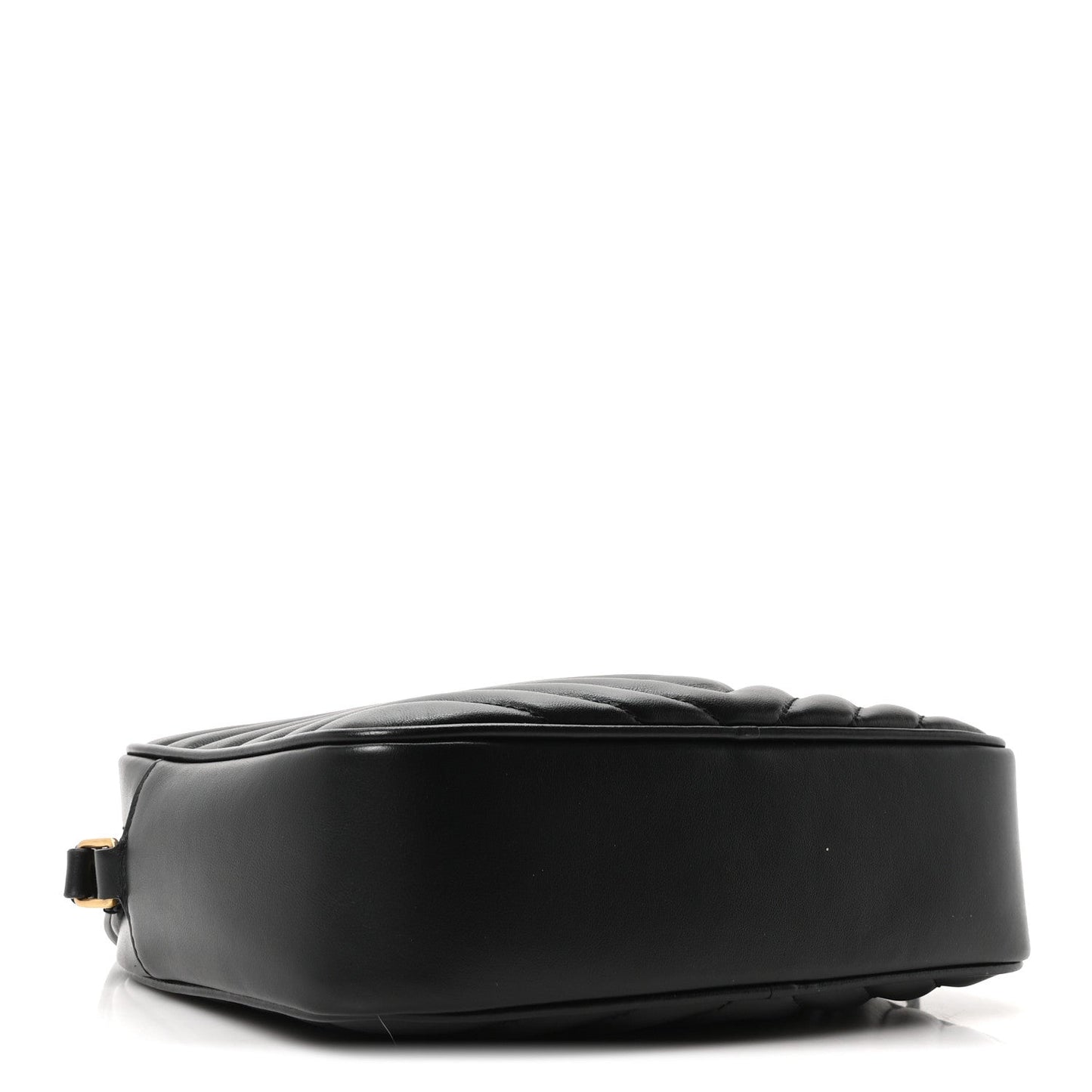 Calfskin Matelasse Monogram Lou Camera Bag Black