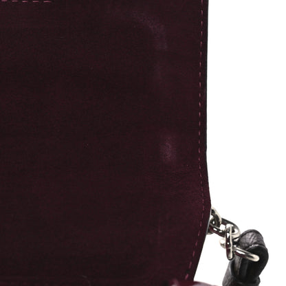 Patent Monogram Twist Shoulder Bag PM Magenta