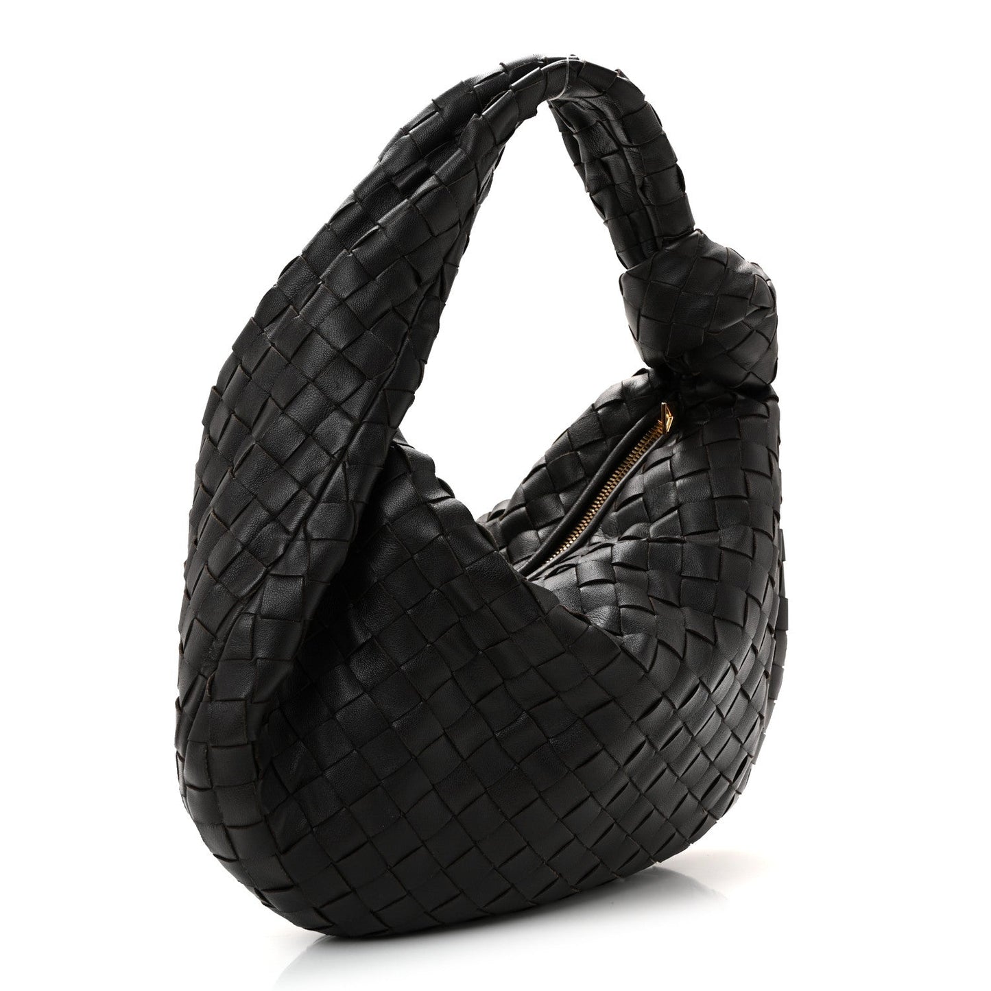 Nappa Intrecciato Teen Jodie Hobo Fondant